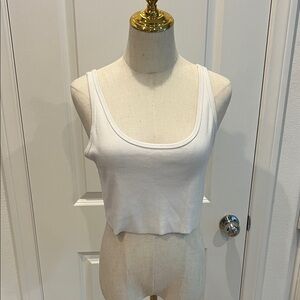 Wild Fable White Crop Top